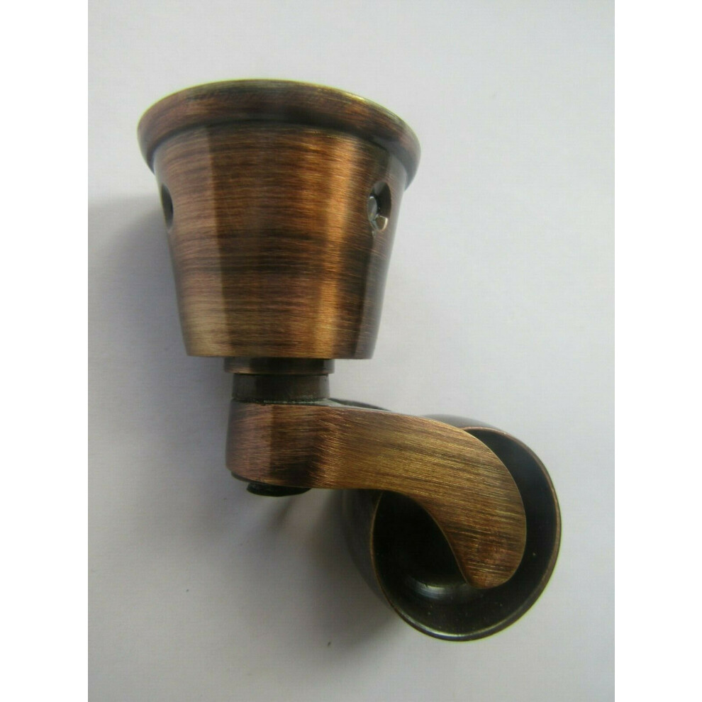 Furniture Swivel Wheel Cup Castor Antique Copper 5055979700661