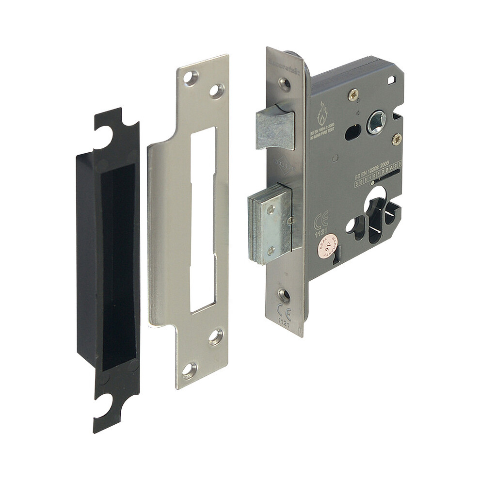 Euro Profile Sashlock 76Mm Polished Chrome 5057067912550