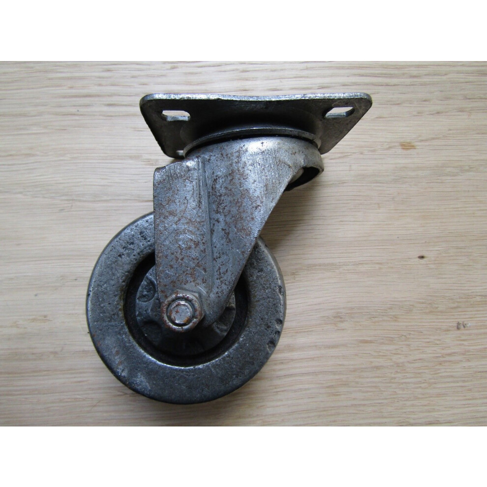 Furniture Swivel Wheel 2" Cast Iron Castor 5057067933753