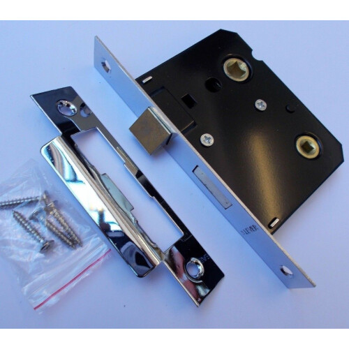 Bathroom Sashlock 3" Chrome