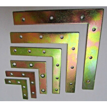 Pack Of 4 Yellow Passivated L Plates 2"