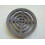 6" Round Cast Iron Gully Lid Black Antique Cover 1