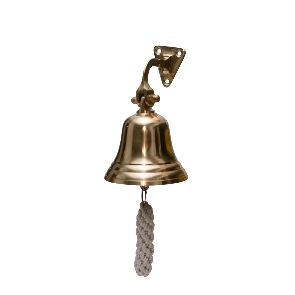 6" Ships Bell Polished Brass 5057067954611