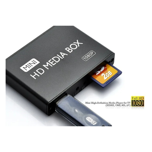 Κέντρο αναπαραγωγής πολυμέσων Full HD 1080P Αναπαραγωγή βίντεο πολυμέσων ΒΥΣΜΑ EU 2