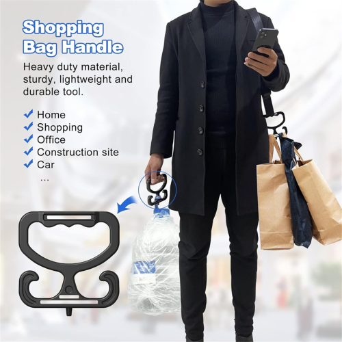 Grocery Bag Carrier, Shopping Bag Holder Handle Carrier, 2 Pack 2