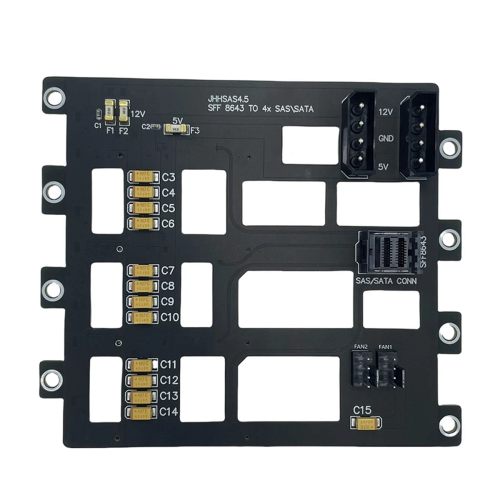 SAS/SATA Hard Disk Backplane for Nas Storage Server