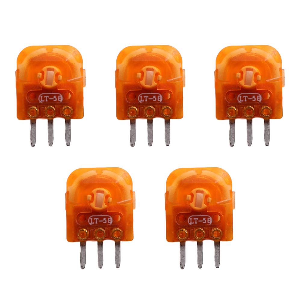5Pcs Tmr Joystick Potentiometer For Console Joystick Switch Orange 4853702826081