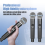 Set di microfoni wireless professionali UHF a lungo raggio con spina UK 6