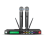 Set di microfoni wireless professionali UHF a lungo raggio con spina UK 1