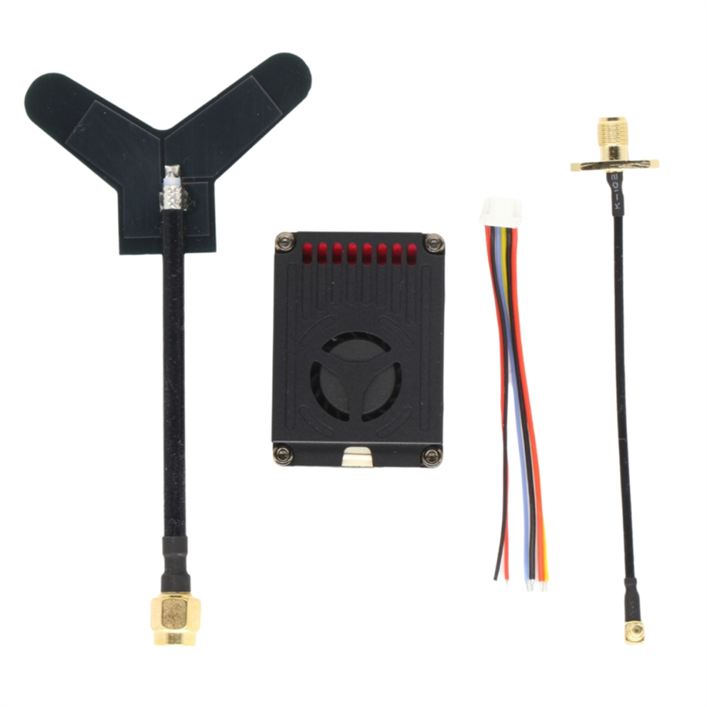 Trasmettitore Audio Video Fpv Vtx 16CH 3.3G 4W Supporto Pal/Ntsc Osd
