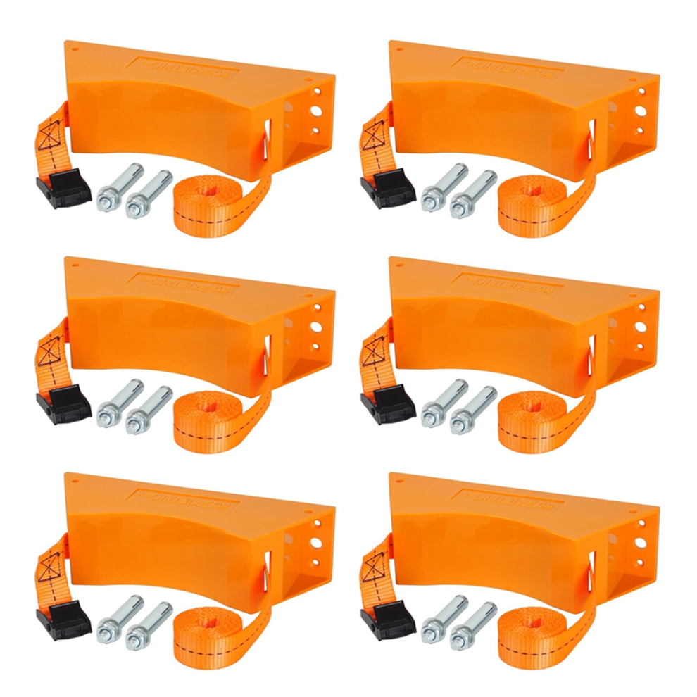 Propane Tank Holder Gas Cylinder Bracket Nitrogen Tank Holder 6Set 4853702826777