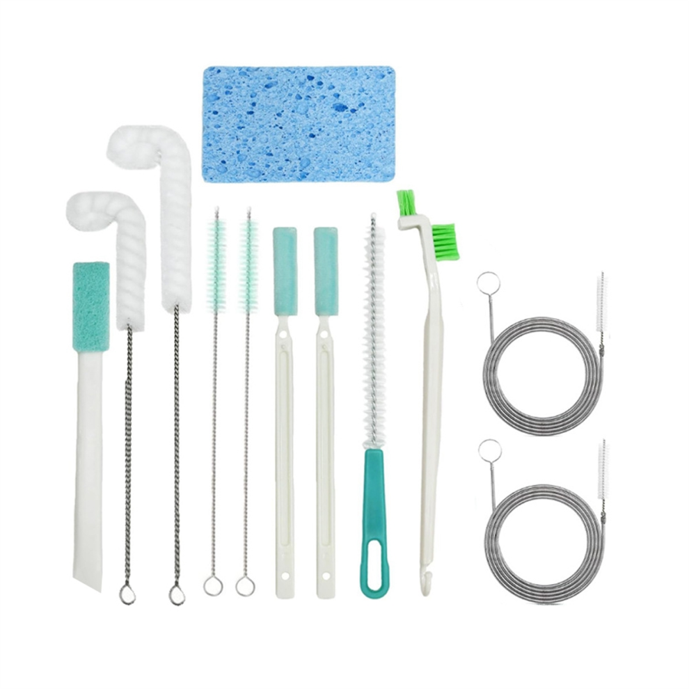 Set Di Spazzole Per La Pulizia Della Macchina Del Ghiaccio, Kit Da 12 Pezzi Per La Pulizia Della Macchina Del Ghiaccio