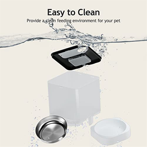 Pet Feeder Pet Dry Food Dispenser Pet Automatic Feeder EU Plug 1