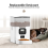 Pet Feeder Pet Dry Food Dispenser Pet Automatic Feeder EU Plug 3