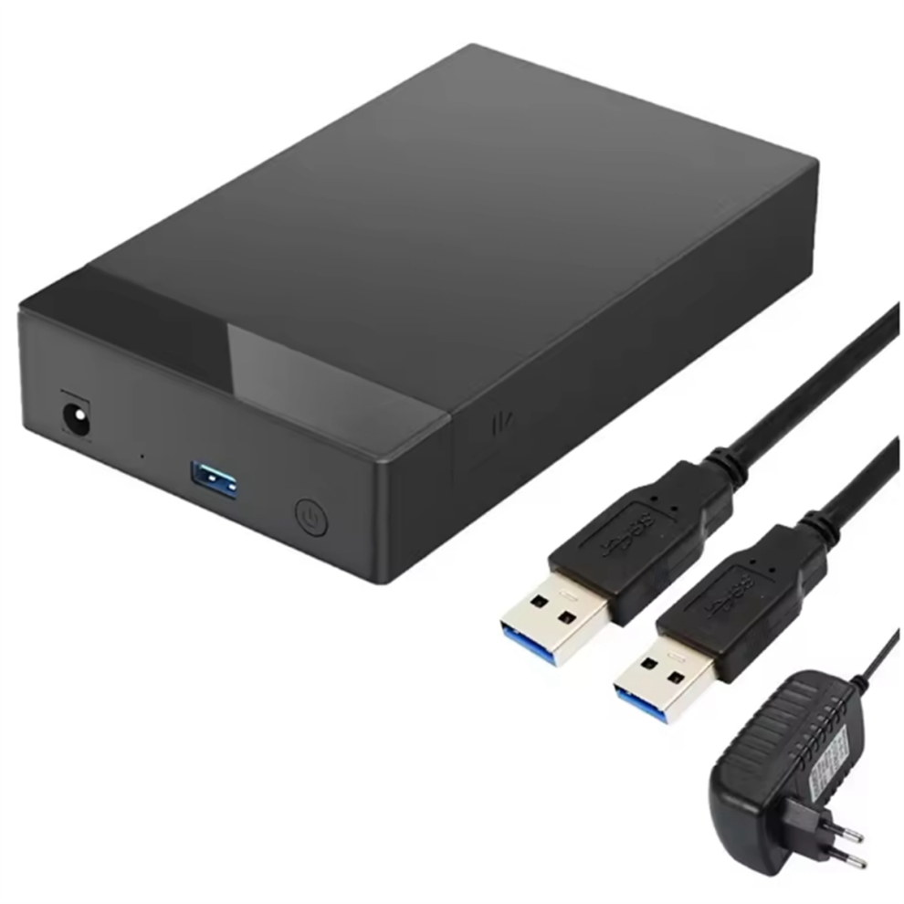 Case Hdd Da 3,5 Pollici Sata A Usb 3.0 Per Hdd Ssd Da 2,5 Pollici E 3,5 Pollici Ue