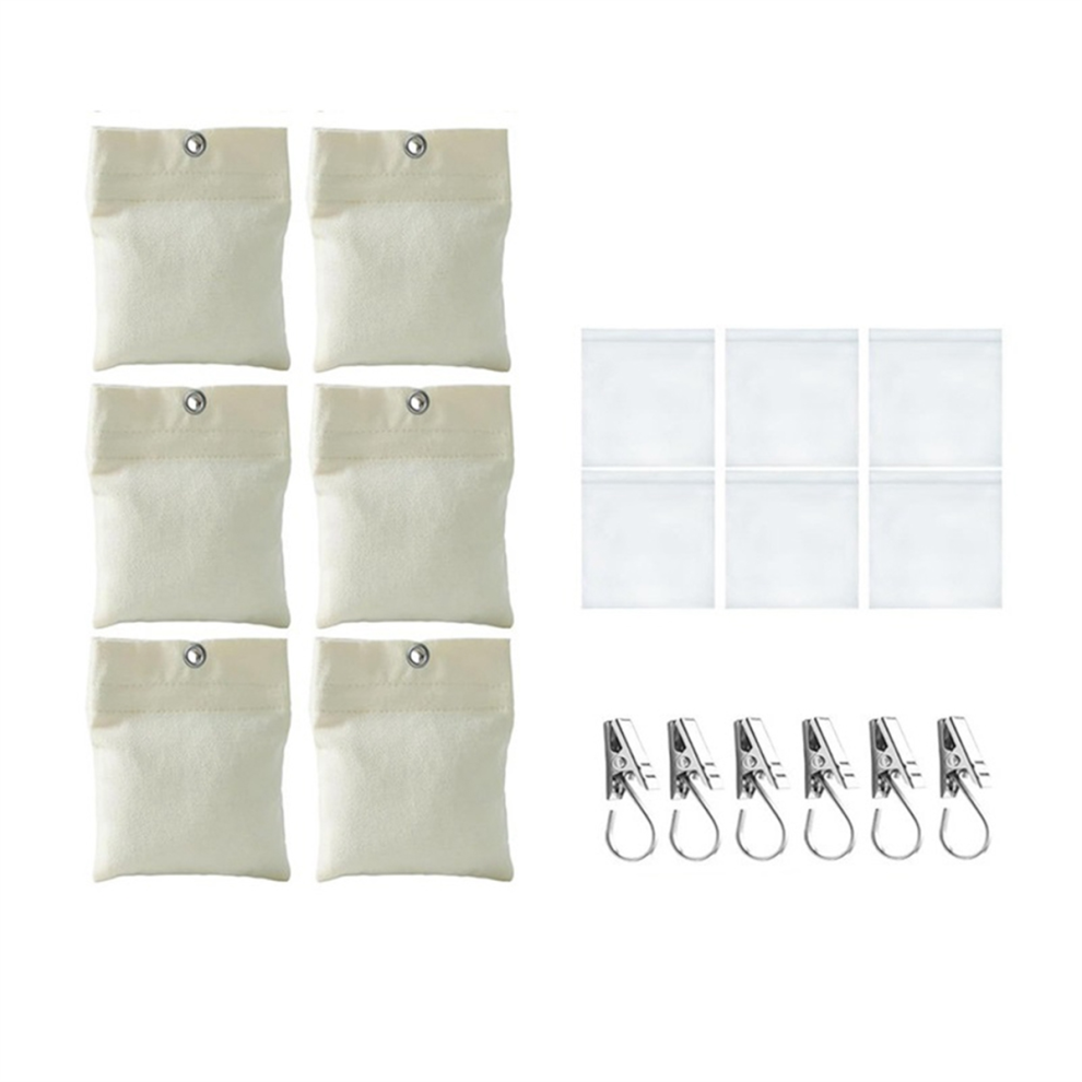 Confezione Da 6 Blocchi Appesantiti Per Tende Da Esterno, Sacchi Di Sabbia Appesantiti Per Tende