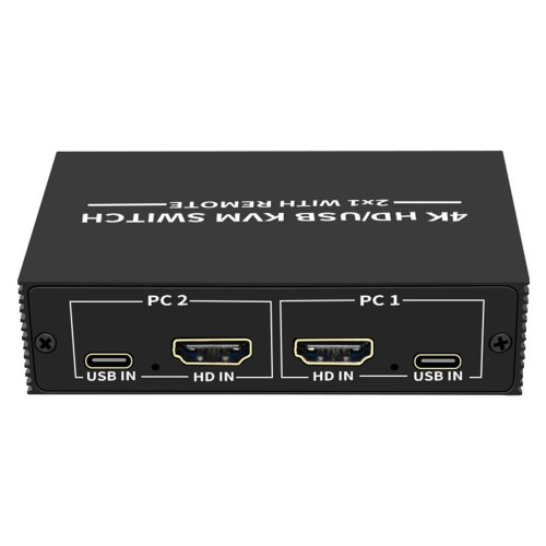 Διακόπτης KVM 4K 60Hz 4x1 USB για οθόνη υπολογιστή 1