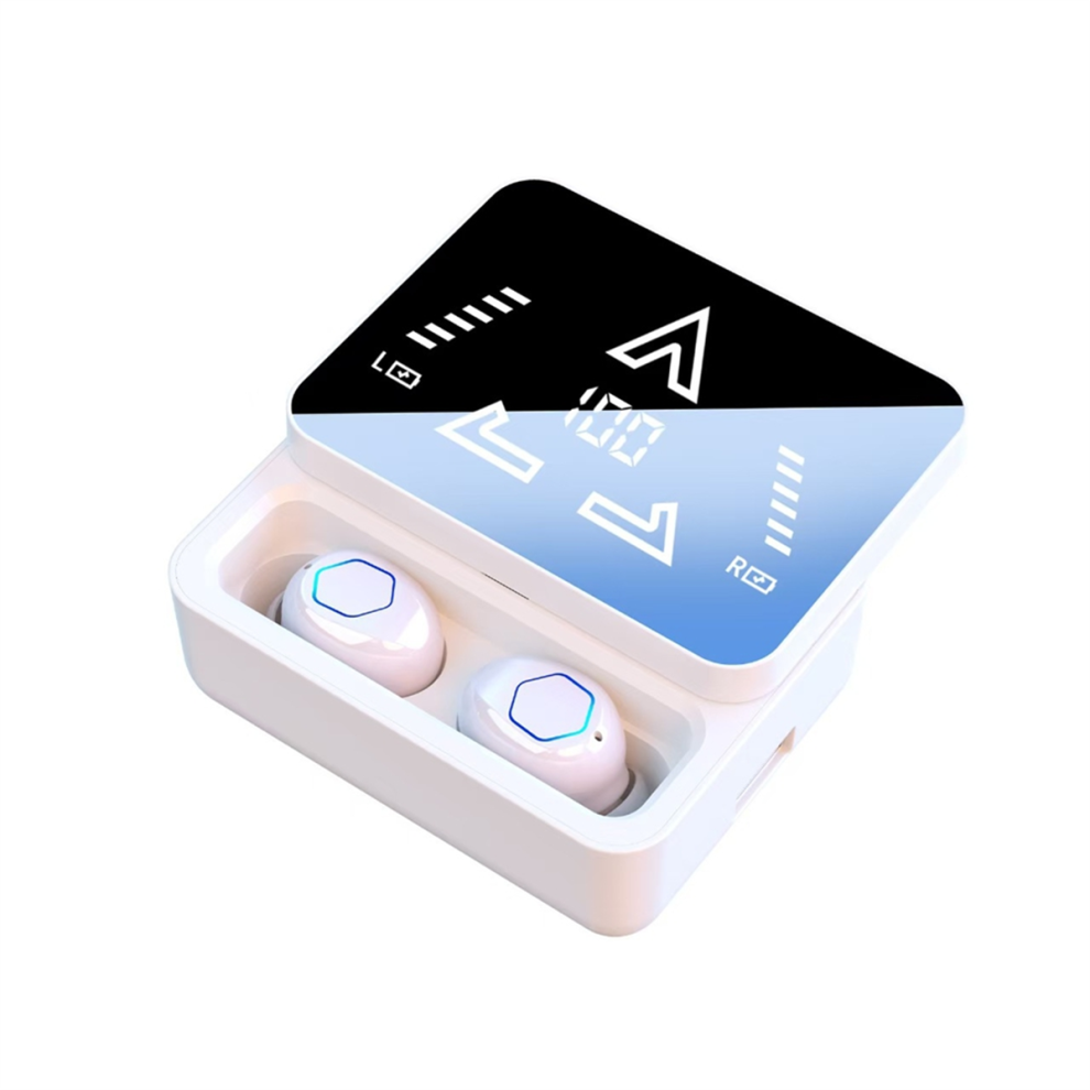 M48 Pro Language Translator Earbuds Smart 144 Languages White 4853702831184