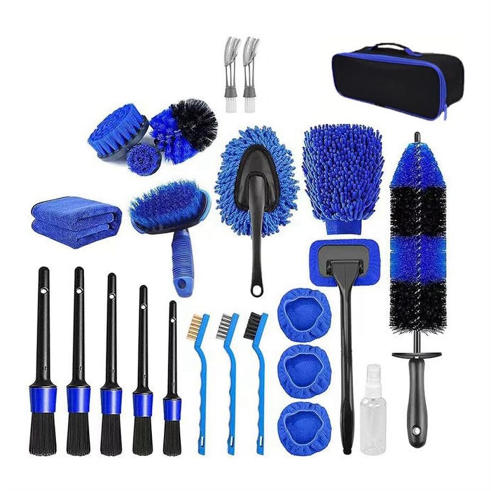 26Pcs Car Detailing Brush Set 4853702832327