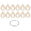 100Pcs Embroidery Floss Drops Wood Thread - 60x50mm 1