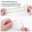 100Pcs Embroidery Floss Drops Wood Thread - 60x50mm 5