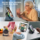 Wireless Induction Speaker,Cell Phone Stand with Bluetooth Speaker B 7