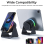 Wireless Induction Speaker,Cell Phone Stand with Bluetooth Speaker B 6