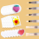 30Pcs 3D Drawing Magic Canvas Sponge with Water Brush DIY 4