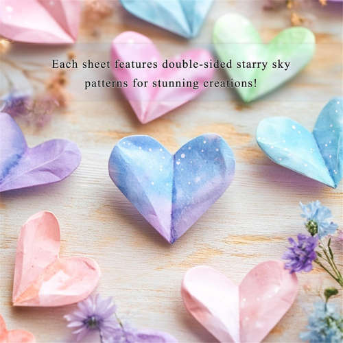 400 Sheets Origami Paper, Starry- Origami Paper Double Sided 1