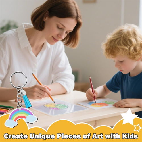 175 Shrink Plastic Sheets Kit,Sanded Shrinky Films Sheets Papers 1
