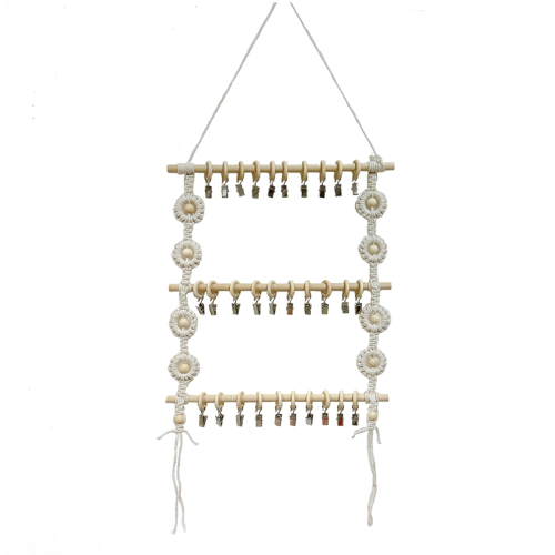 Girls Organizer Headband Holder - Multi-Layer Wall Mount Rack