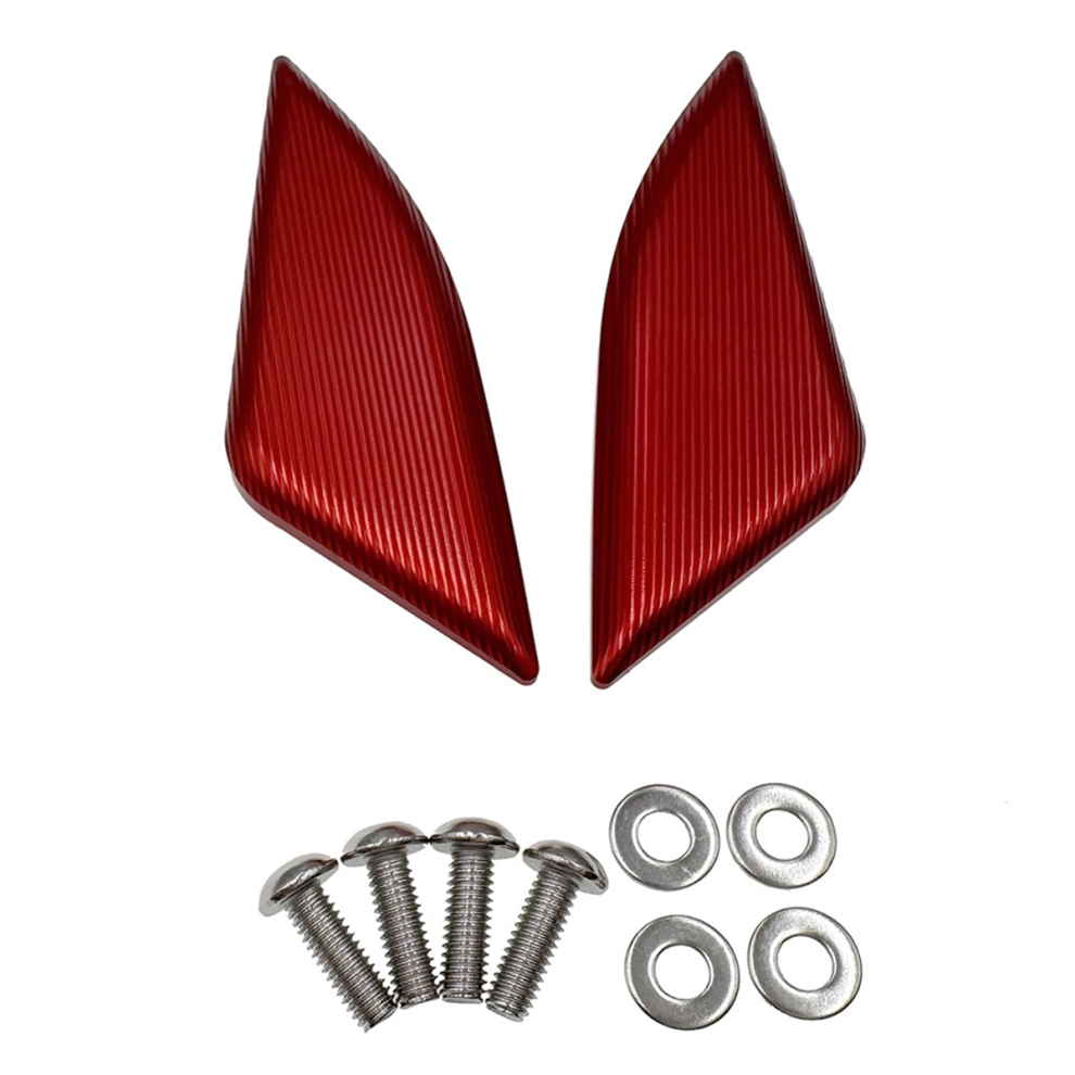 Rearview Block Off Base Plates For Panigale V2 V4 V4s V4r Red 4853702846775