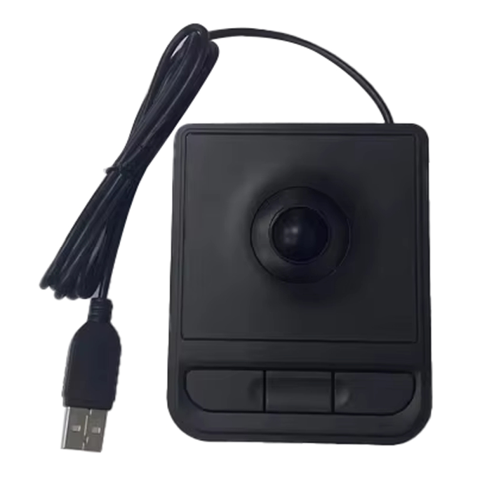 Special Mouse Desktop Usb Trackball Mouse Embedded Industrial Black 4853702853605