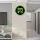 Pixel Green Minecraft Pattern Wall Silent Clock For Home Spaces And Office 5