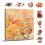 Flower Sticker, Transparent Stickers and Material Paper Red 1