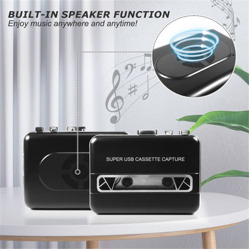 Portable Super USB Cassette Capture Player Speaker 1