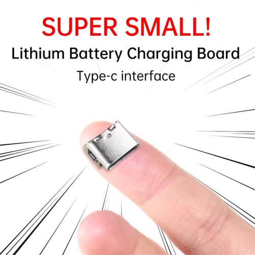 50PCS Mini 3.7V Lithium Battery Charging Board Type-C 2