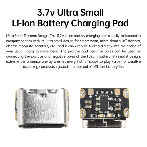 50PCS Mini 3.7V Lithium Battery Charging Board Type-C 1