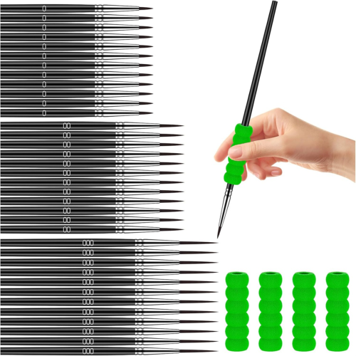 36 Pcs Detail Paint Brushes, Tiny Thin Paintbrushes Set