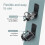 Wall-Mounted Bicycle Pedal Heavy-Duty Fixed Hook Storage Bracket 2