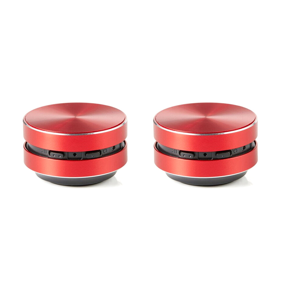 Compatible Bone Conduction Stereo Sound Bluetooth Speaker(Red) Red 4853702863208