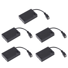 3XAA Battery Case with Cover&Switch Connected to Usb Female Connector