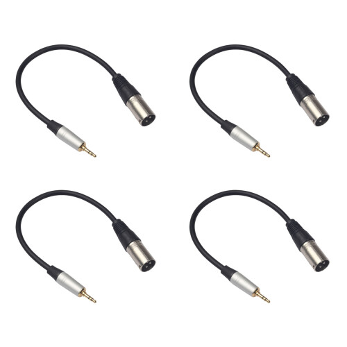 3.5mm Stereo Jack Plug Audio Cable Microphone Audio Cable 0.
