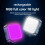 Mini RGB Fuld Farve Fyldlys LED Bærbar Atmosfære Videolampe 5