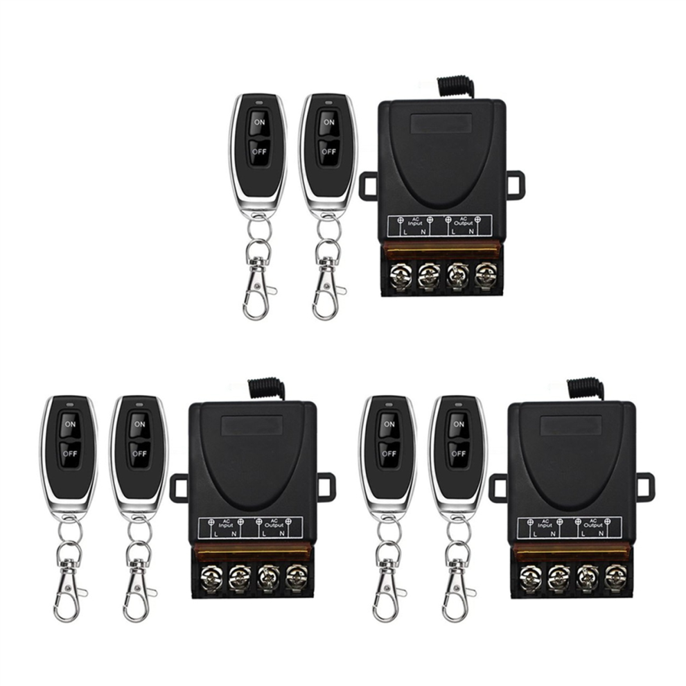 Ac 220V 30A 1Ch 433Mhz Wireless Remote Control Switch 4853702864809
