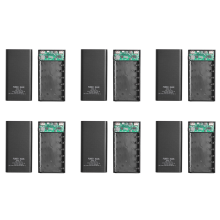 20000MAh Power Board for 6X18650 Battery DIY Powerbank Case(Black)