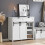 SoBuy ντουλάπι κουζίνας FSB74-W λευκό 104x35x93cm 8