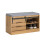 SoBuy Shoe Bench Storage Brown 80x35x48cm 7