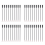 10Pcs 3.5mm Female Jack to Bare Wire Open End 2 Pole Audio Cable 1