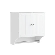 Dulap suspendat SoBuy, alb, 60x30x60cm, usi mob...